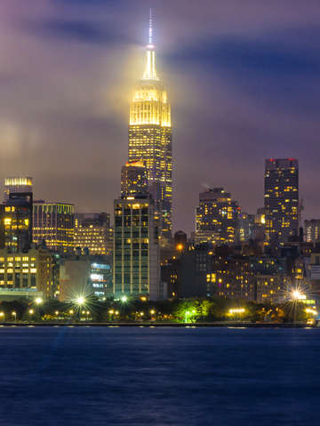 Skyline in new york