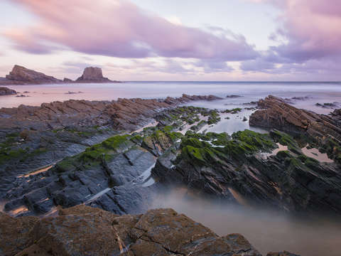 Sunrise in zambujeira do mar