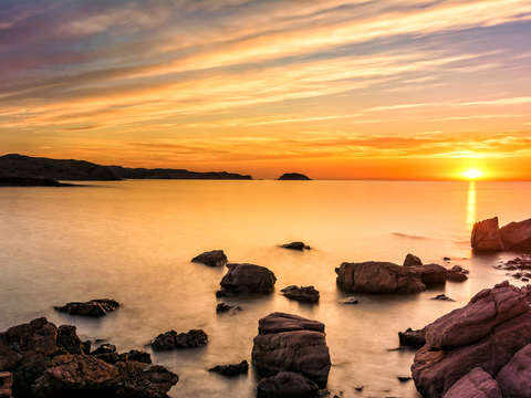 Sunset in cavalleria
