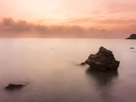 Clouds and sunset