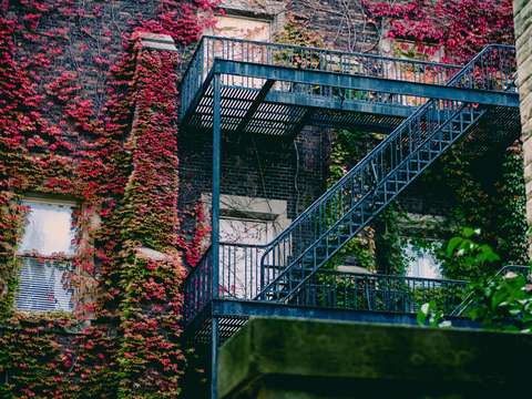 Blue staircase 3