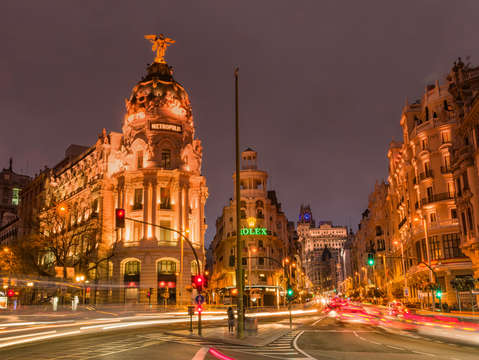 Madrid night