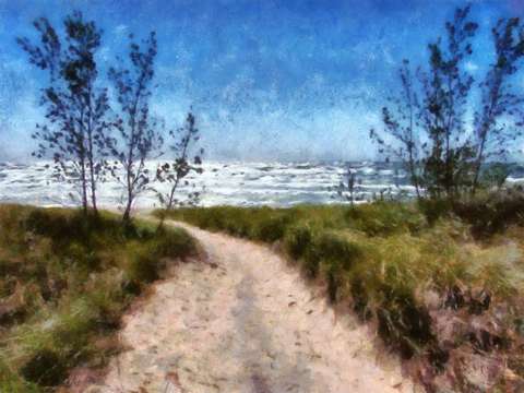Beach path 3
