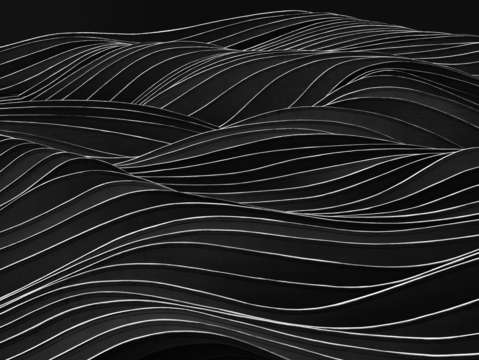 The swirling sea
