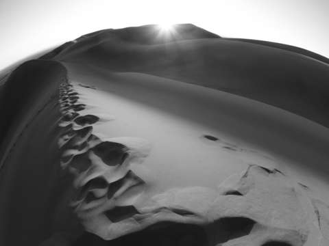 Sunset at great sand dunes national park