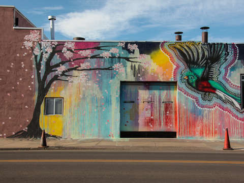 Larimer wall mural
