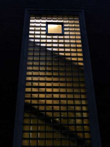 Staircase and sillouette