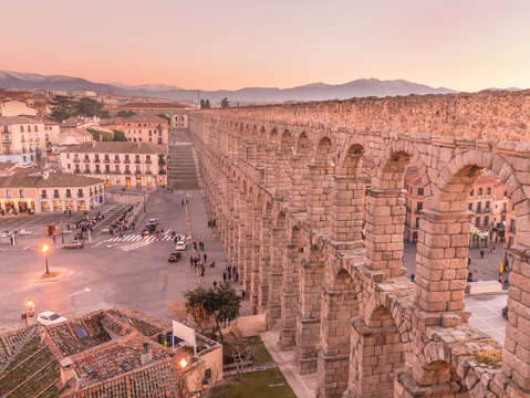 Sunset from segovia