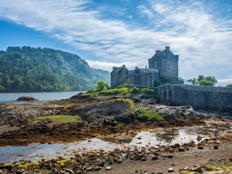 Loch duich in scotland