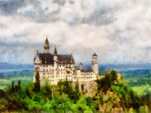 Neuschwanstein castle bavaria germany