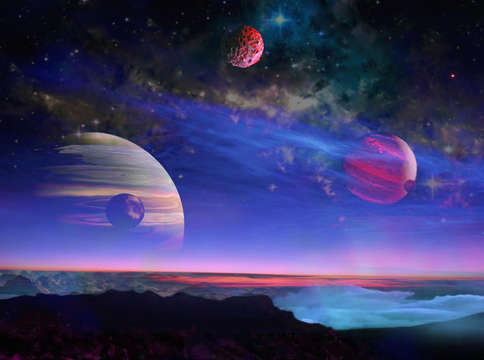 A view of jupiter
