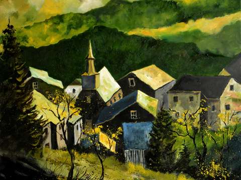 Belgian village
