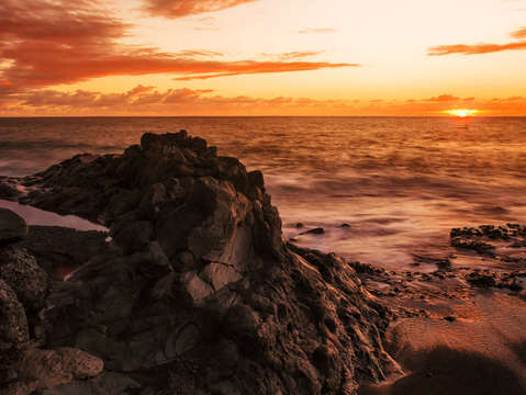 Sunset from la palma