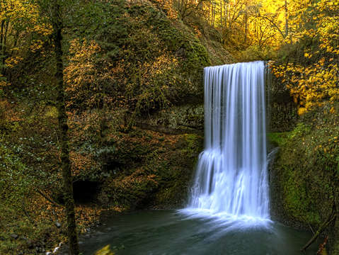 Lower silver falls