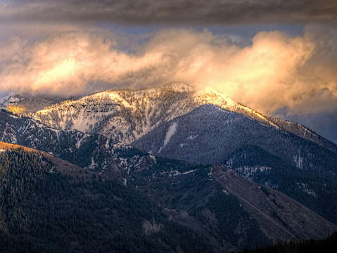 Wallowa mountains storms
