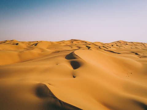 Smooth desert