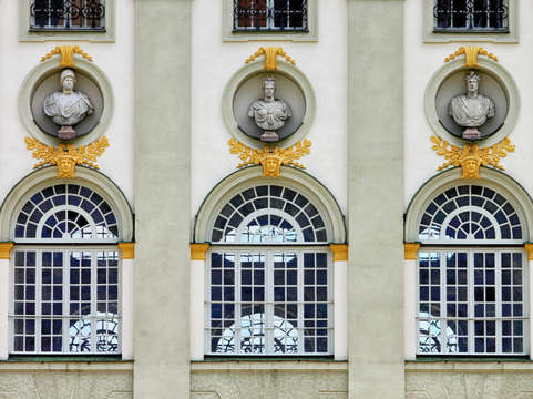 Nymphenburg palace windows