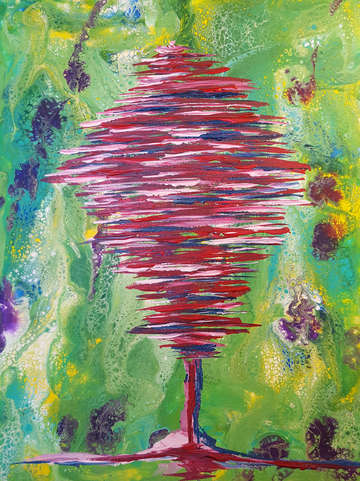 Red tree iii