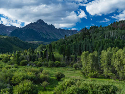 Mt sneffels in summer