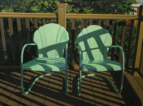 Chairs back porch