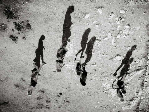 Ile sainte marguerite shadowed visitors