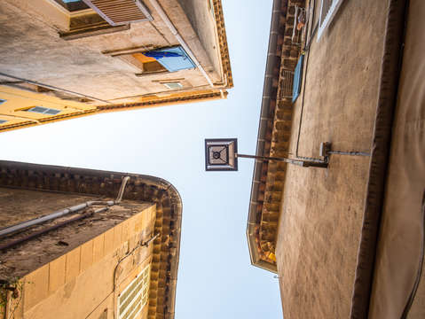 Looking up in cannes