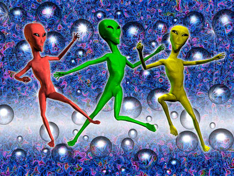 Disco aliens