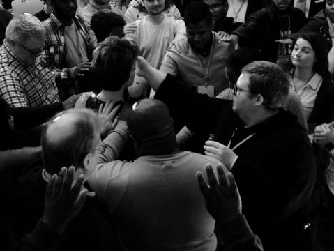 Prayers and a blessing