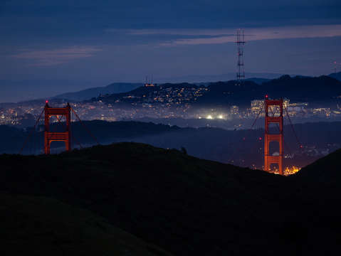 Golden gate towers