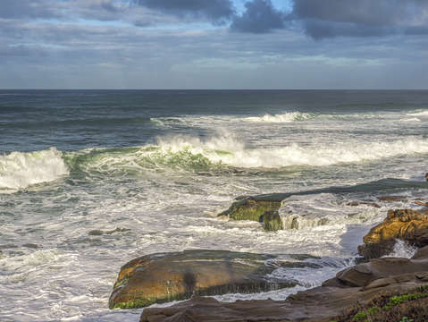 Winter windansea