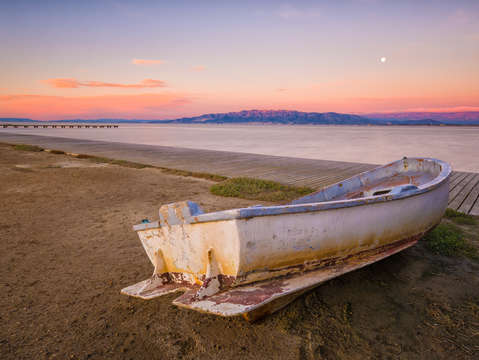 The old boat and the sea