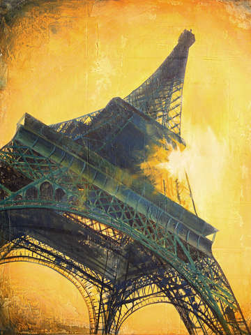 Paris at sunset