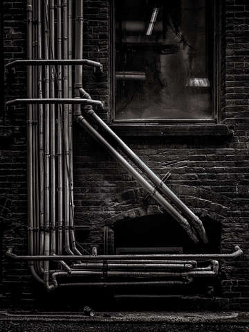 Alleyway pipes no 2