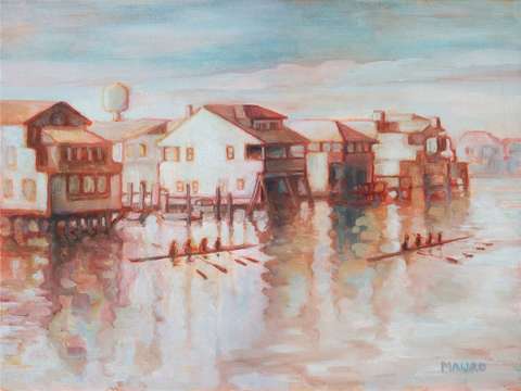 Rowers inland thoroughfare