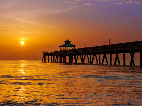 Morning calm deerfield beach florida
