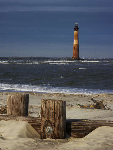 The morris island lighthouse