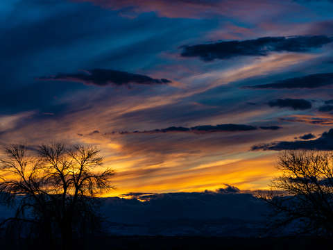 Arsenal sunset