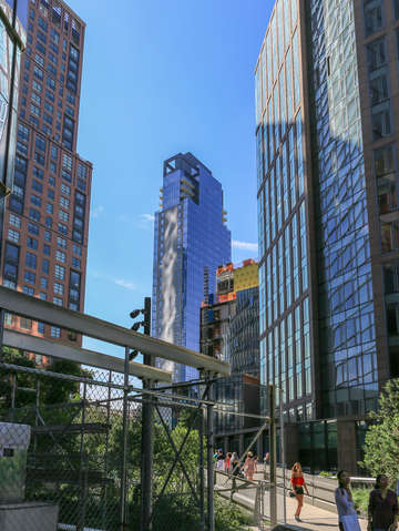 Summer on the highline chelsea nyc