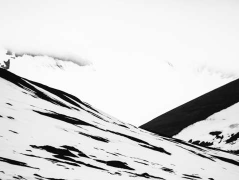 Arctic mountain abstract 2