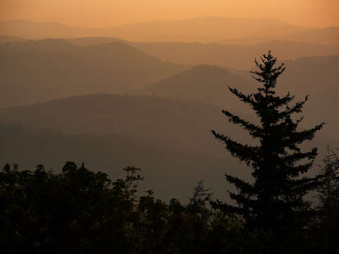 Mountain sunrise