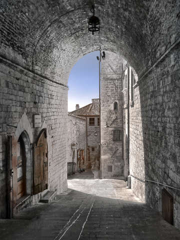 Assisi road faux color infrared