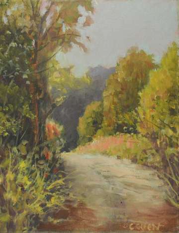 Country backroad