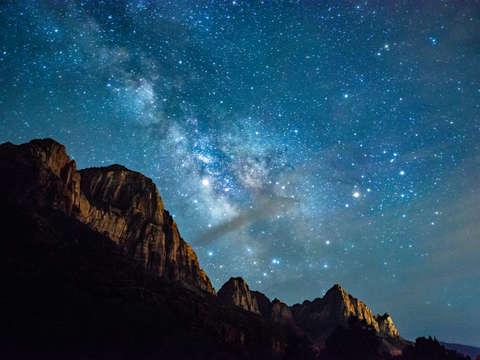 Milky way over zion 2