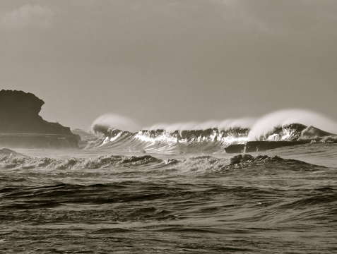 Silver waves