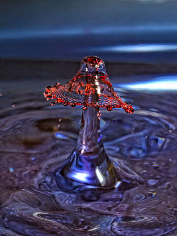 Water drop art 1