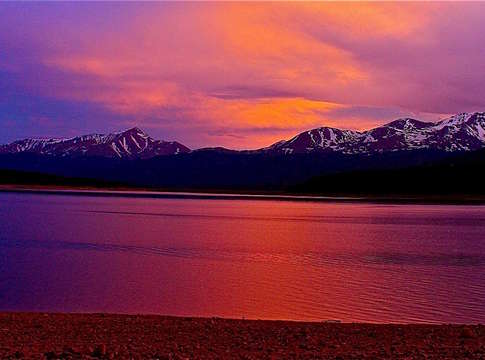 Mountain sunset 3