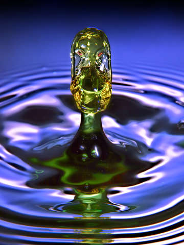 Water drop art 7