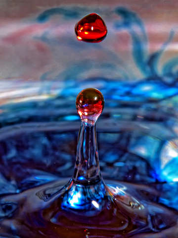Water drop art 8
