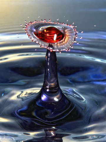 Water drop art 9