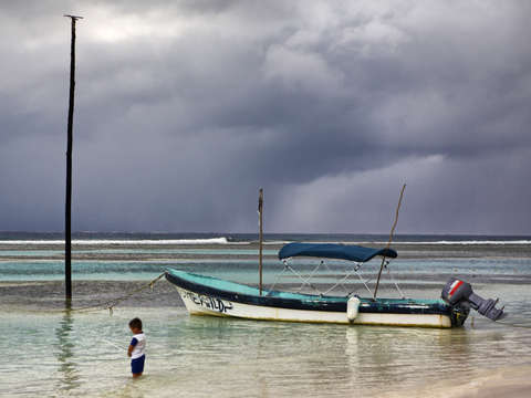 Boy Fishing